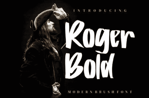 Roger Bold Font