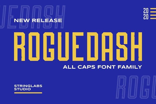Roguedash - Stylish Sans Font Family
