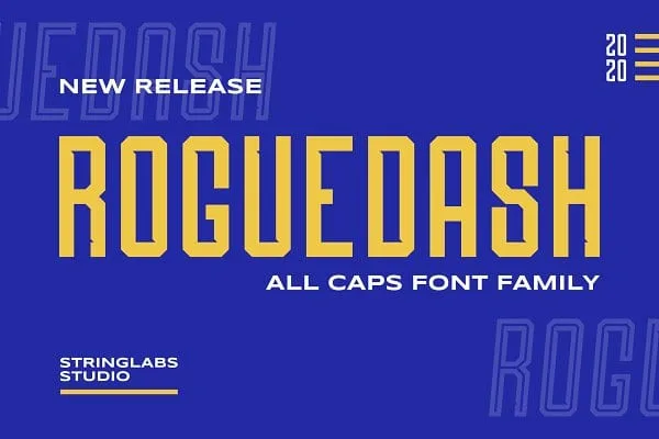 Roguedash - Stylish Sans Font Family