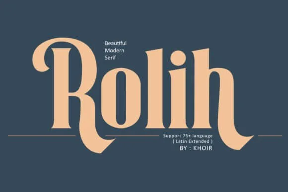 Rolih Font