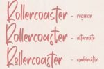 Rollercoaster Font
