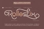 Rollestix Font