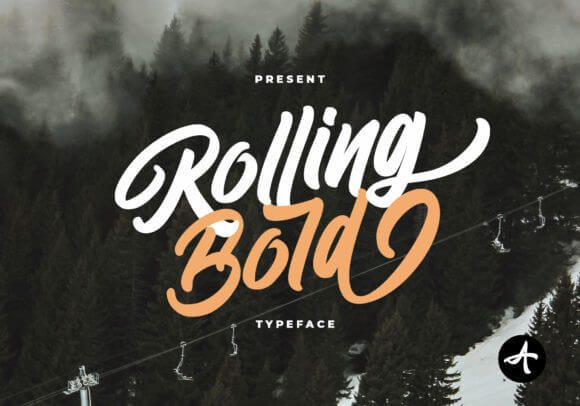 Rolling Bold Font
