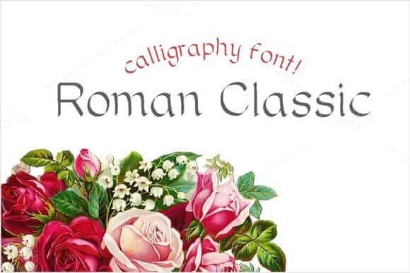 Roman Classic Font