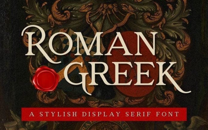 Roman Greek Font
