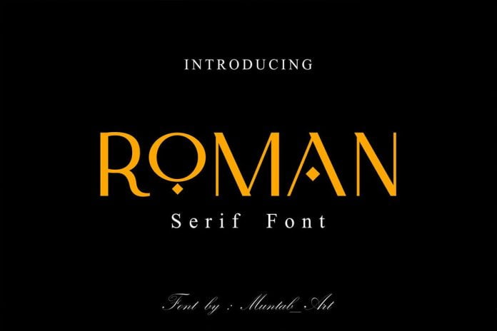Roman Modern Serif Font