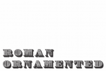 Roman Ornamented Font