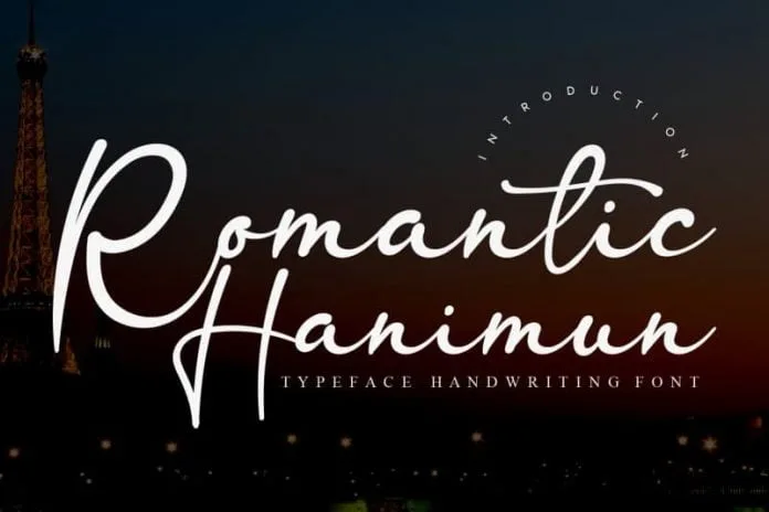 Romantic Hanimun Font