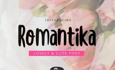Romantika Font