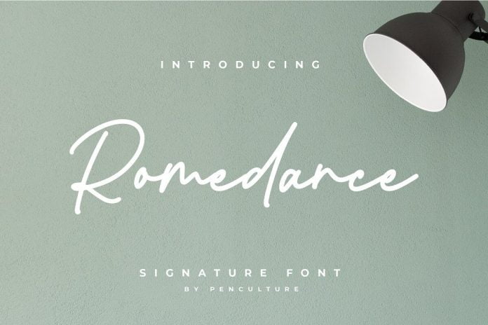 Romedance Font