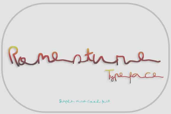 Romenture Font