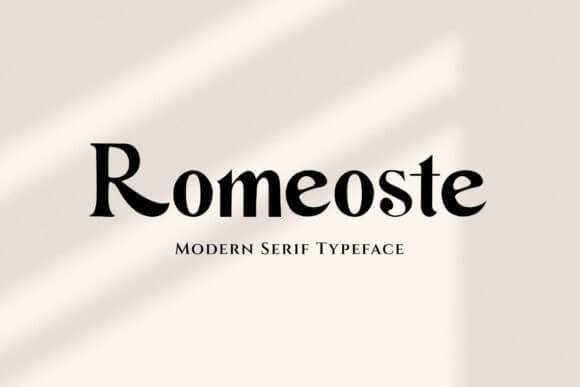Romeoste Font