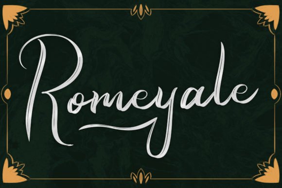 Romeyale Font