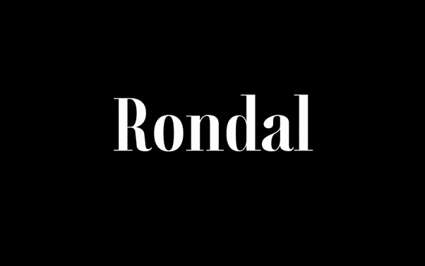 Rondal Font