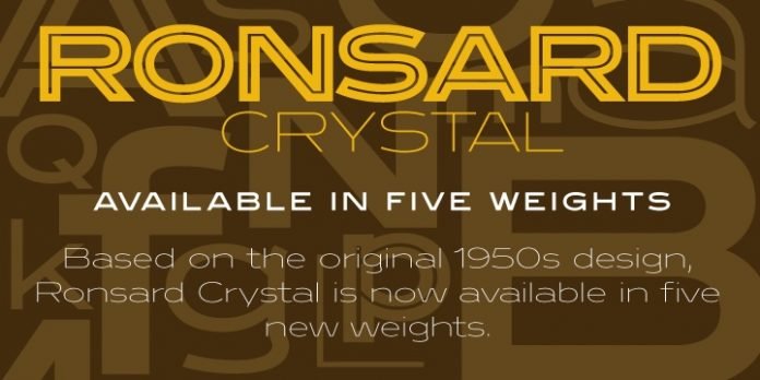 Ronsard Crystal Font