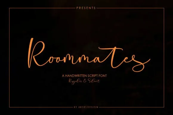 Roommates Script Font