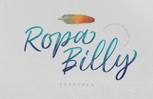 Ropa Billy Font