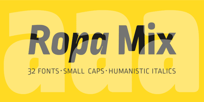 Ropa Mix Pro Font