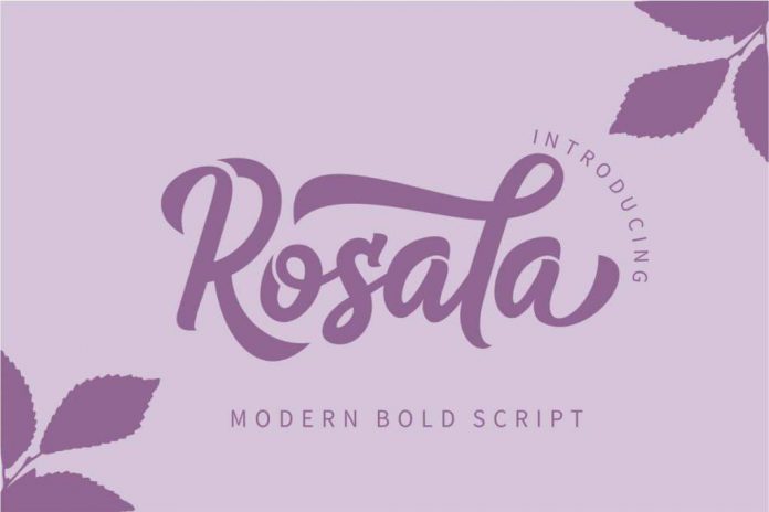 Rosala font