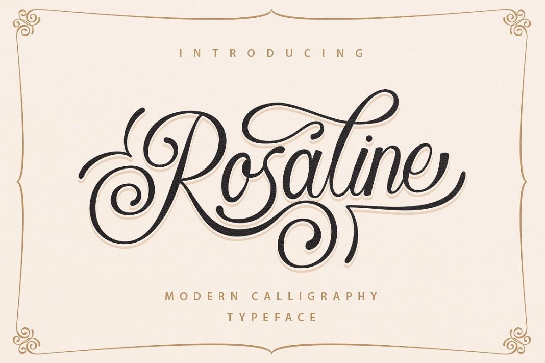 Rosaline + BONUS Font