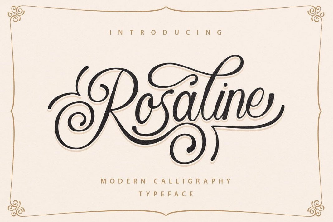Rosaline Script Font