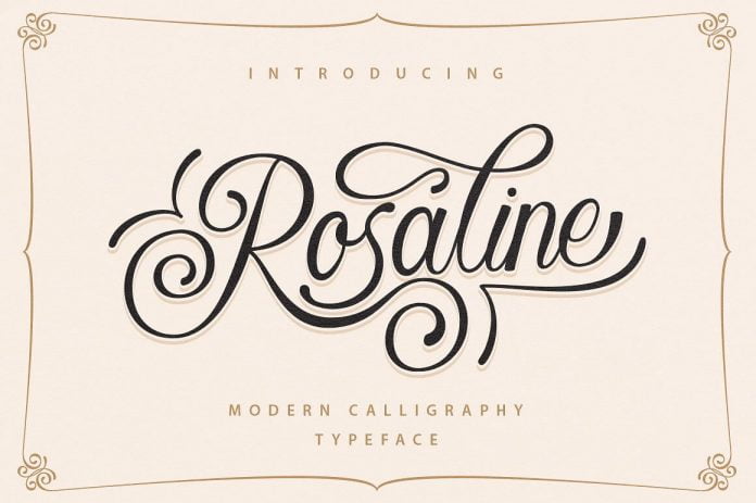 Rosaline Script Font