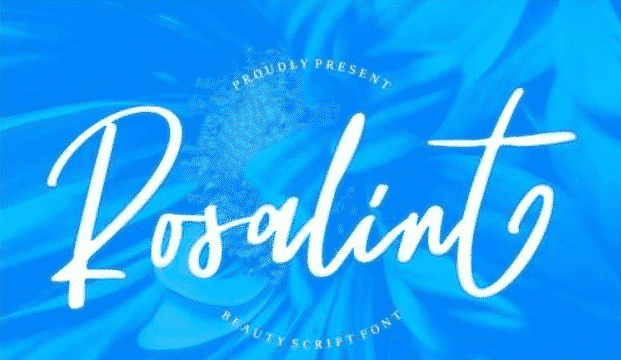 Rosalint Beauty Script Font