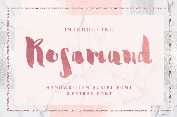 Rosamund Script & Extras Font