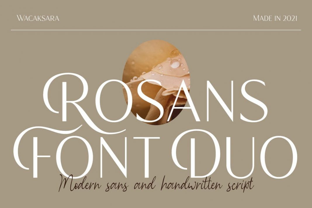 Rosans - Font Duo