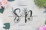 Rose Monogram Font