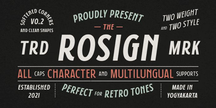 Rosign Font