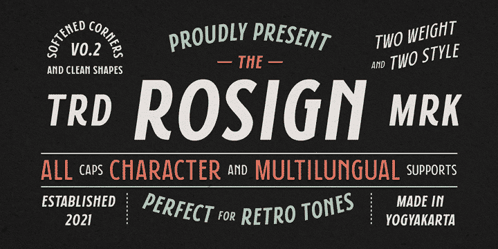 Rosign Font