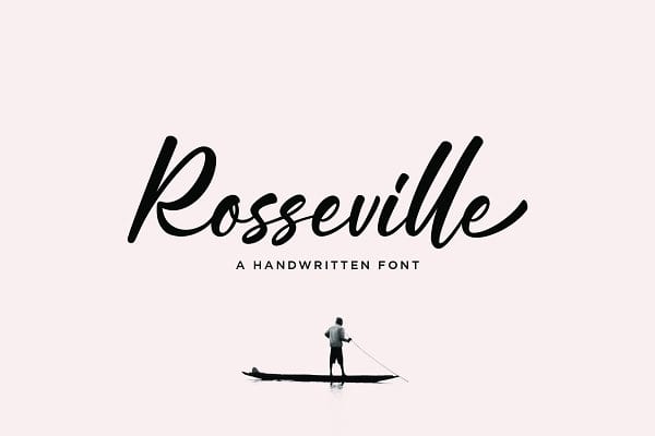Rosseville - Script Font