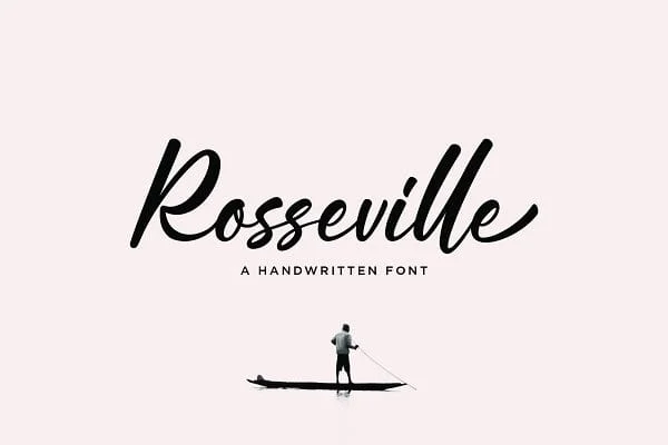Rosseville - Script Font