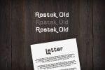 Rostek Old Font