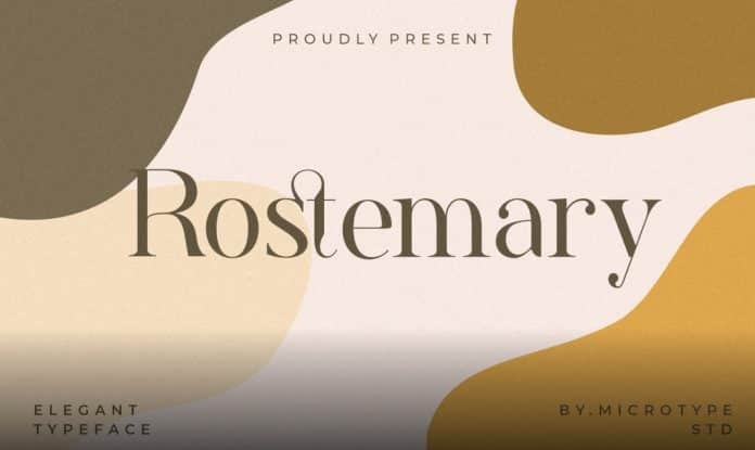 Rostemary (c) MikroType Font