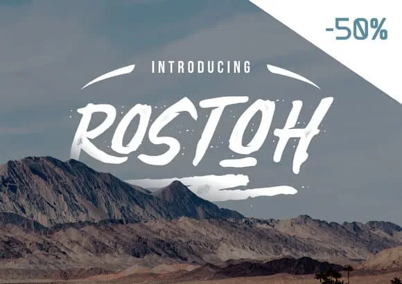 Rostoh Font