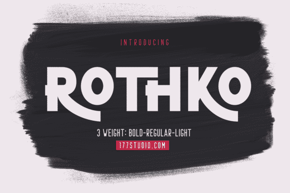 Rothko Font