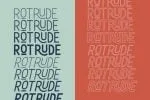 Rotrude Family Font