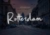 Rotterdam Font