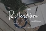 Rotterdam Oblique Version Font