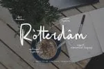 Rotterdam Oblique Version Font