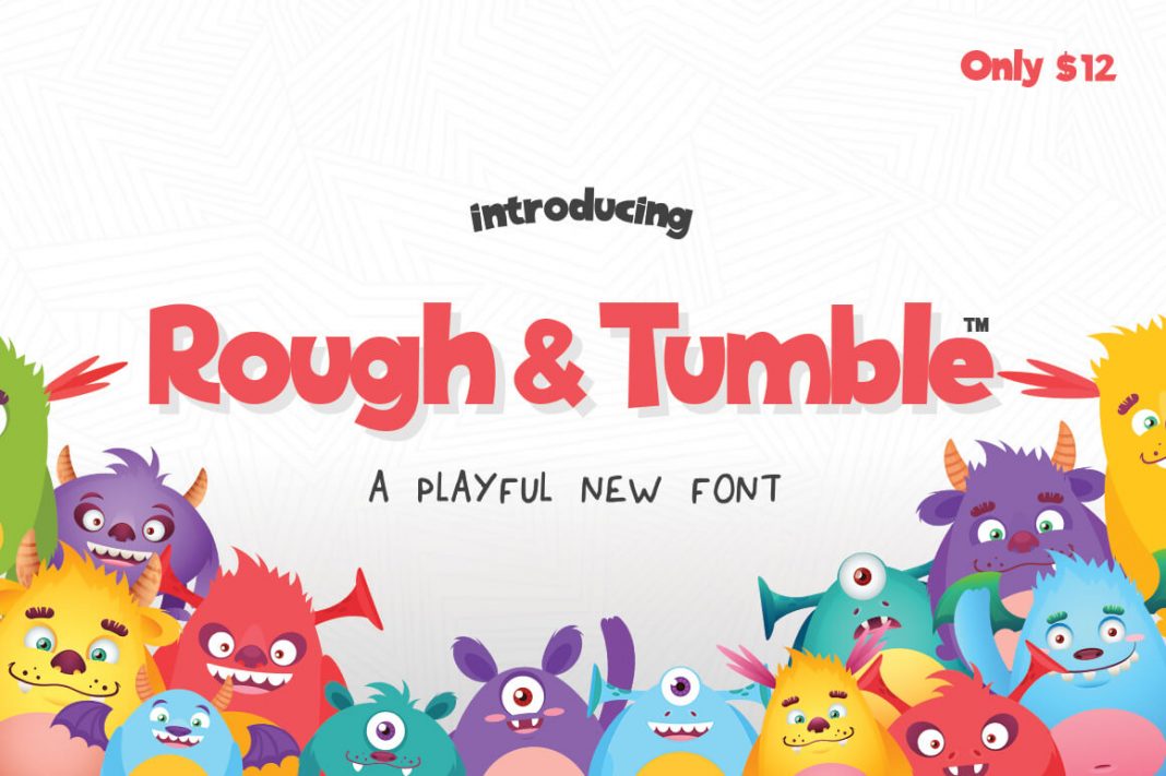Rough & Tumble Font