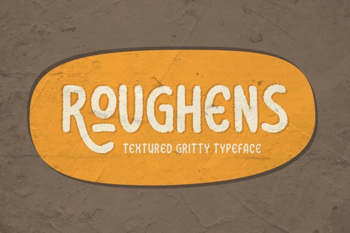 Roughens Typeface