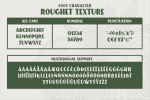 Roughet Typeface Font