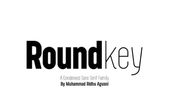 Roundkey Font