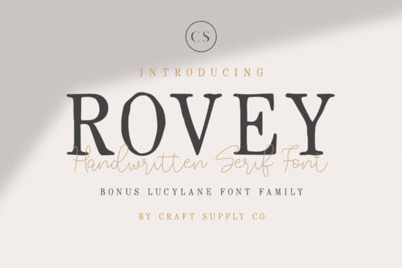 Rovey Duo Font