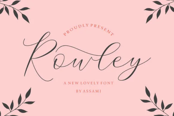 Rowley Script Font