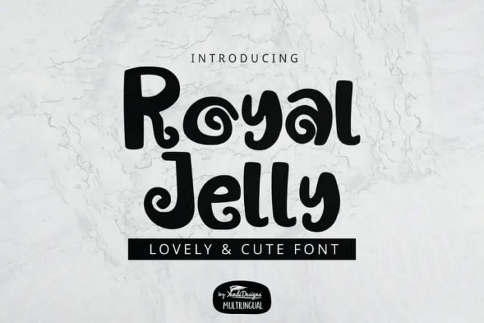 Royal Jelly Font
