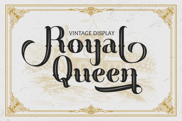 Royal Queen - Vintage Display Font